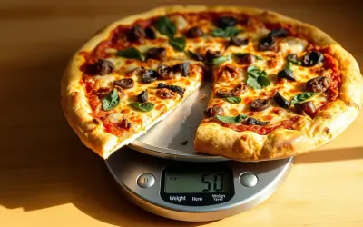 Ile waży pizza 50 cm? Poznaj fakty i zaskocz się!