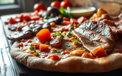 Ile kalorii ma pizza 40 cm? Zaskakujące różnice w kaloryczności