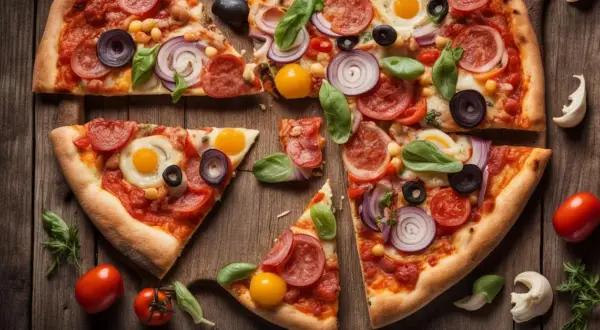 Ile kcal ma pizza 50 cm? Zaskakujące różnice w kaloriach!