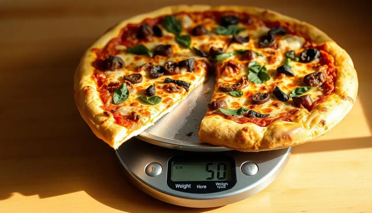 Ile waży pizza 50 cm? Poznaj fakty i zaskocz się!
